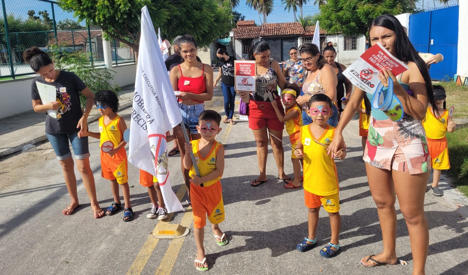 grupo de alunos de uma escola